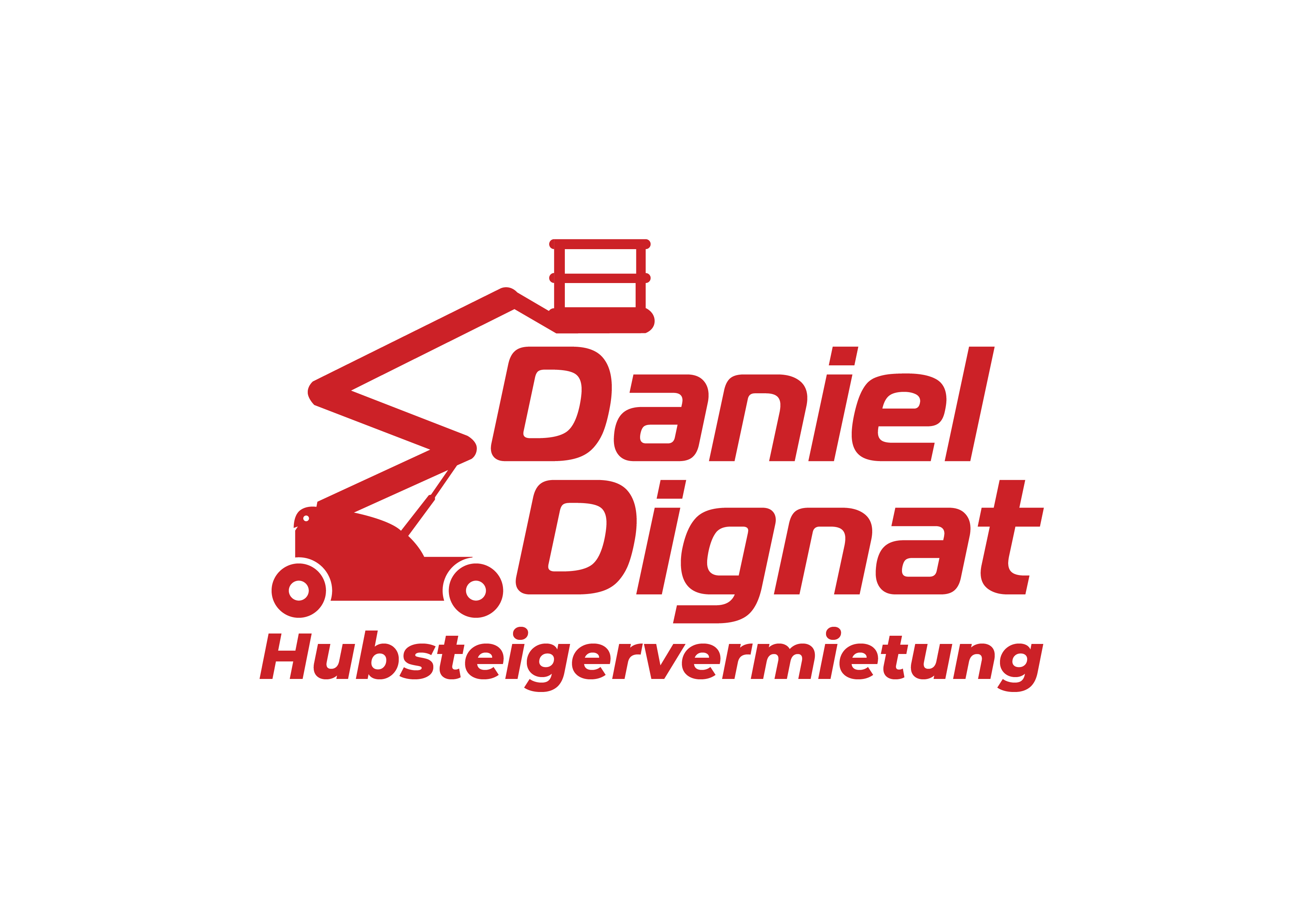 Daniel Dignat Hubsteigervermietung Logo
